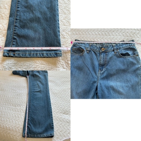 Calvin Klein Skinny Jeans Straight Leg Light Wash Size 6/30 - Picture 11 of 13